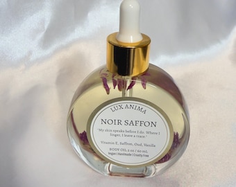 Noir Saffron - Body Oil by Lux Anima 2oz / 60mL
