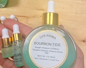 Bourbon Tide - Masculine Body Oil by Lux Anima 2oz / 60mL