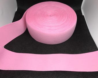 Elastic Band Trim By the yard  4cm Wide - Perfect for Headbands Hat Bands Exotic Dancewear - Baby Pink