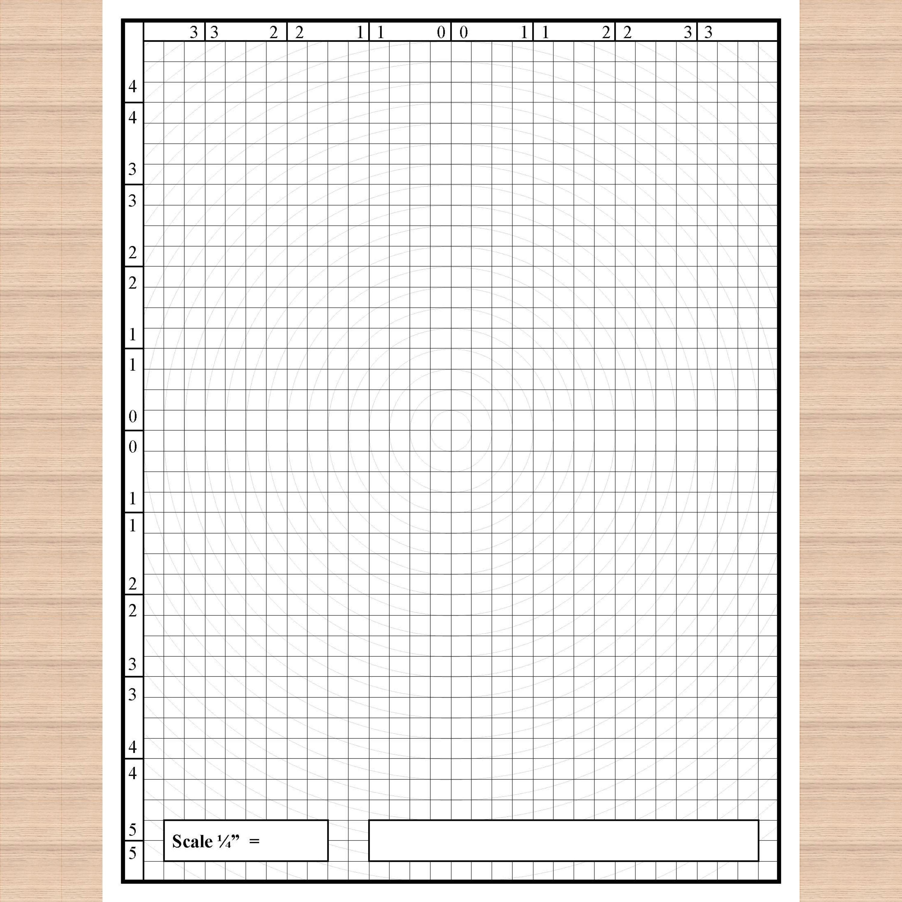 Graph Paper To 3000 Advanced Graph Paper - Etsy