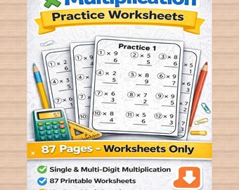 Multiplication Practice Worksheets