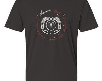 Camiseta con estrellas de Aries ardientes