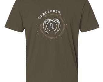 Camiseta aspiracional con poder estelar de Capricornio