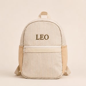 Personalized Kids Backpack, Custom Name Design, Preschool Nursery Daycare Essential, Back to School Gift for Toddlers