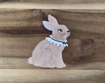 Zierliche Hasenbrosche Anstecknadel Pin Neu mit Mängeln / Alle Artikelpreise enthalten US-Zölle