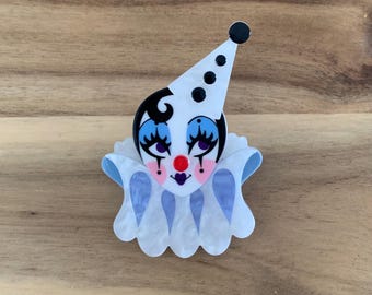 Erstwilder Send in the Clown Brooch 2 pin NWOT all item prices include US tariffs