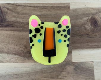 Erstwilder Leo The Leopard Brooch pin NWOT all item prices include US tariffs