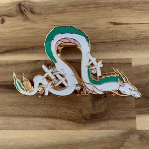 Spirited Away Haku Claw Clip - Etsy display picture 2