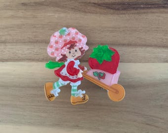 Erstwilder Strawberry Wheelbarrow Shortcake Brooch Pin New With Defect 2nd all item prices include US tariffs