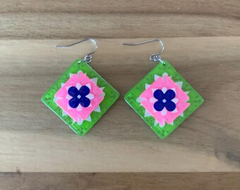 Erstwilder Cosy Comfort green Earrings NWOT jewelry all prices include US tariffs