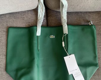 Sac à main Lacoste L.12.12 Concept Cabas vert TN-O. / Tous les prix incluent les tarifs américains