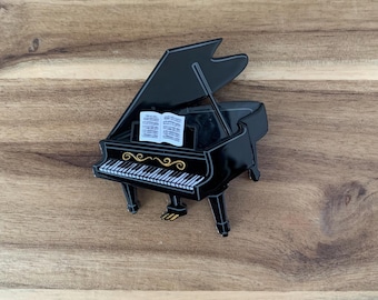 Erstwilder Play It Again Brooch piano pin NWOT all item prices include US tariffs