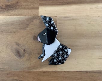 Erstwilder The Sleeping Rabbit Brooch bunny pin NWOT all item prices include US tariffs