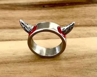 Heaven by Marc Jacobs diablito ring little devil Size7.5 NWOT all item prices include US tariffs