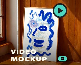 Modelbundel met geanimeerde videoframe | Instagram Reels Social Media Content Creator