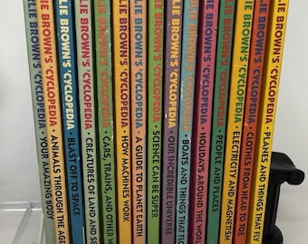 Charlie Brown's  Cyclopedia Encyclopedia Complete Set Vol 1-15, Hardcover, 1990