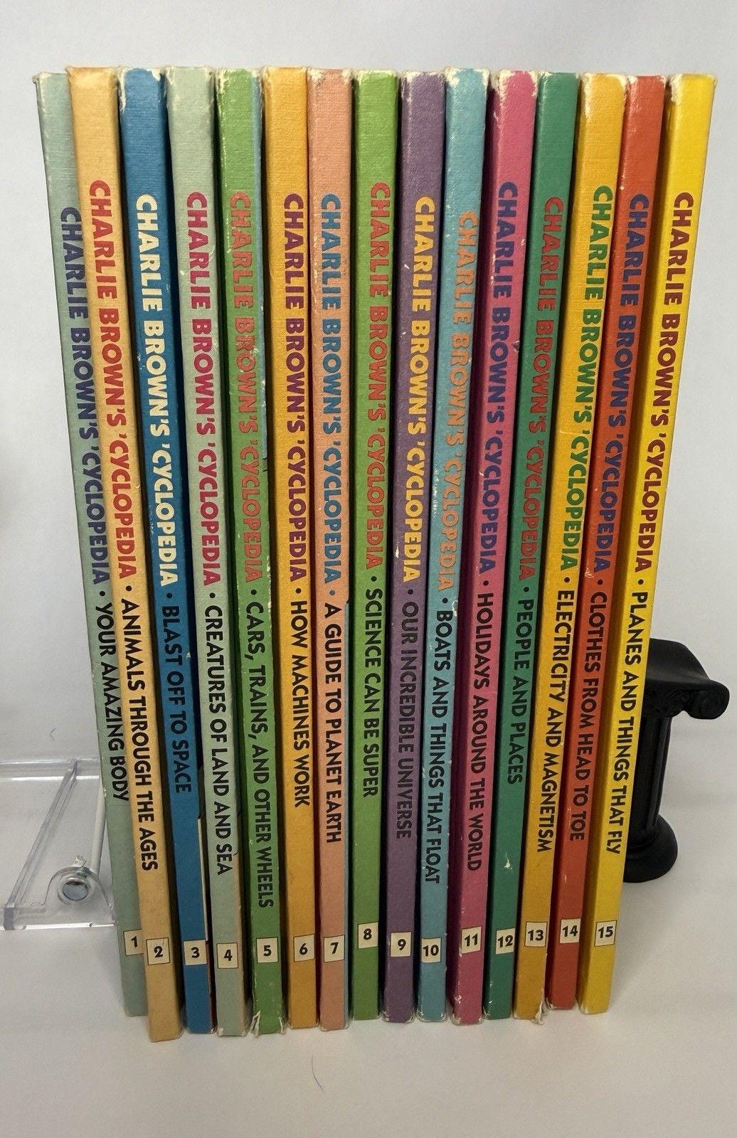 Charlie Brown's Cyclopedia 1980.1990年代 Charlie Brown's Cyclopedia Encyclopedia Complete Set Vol 1-15