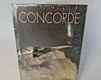 Concorde Michel Polacco Book Sealed Air France Supersonic Jet Aviation