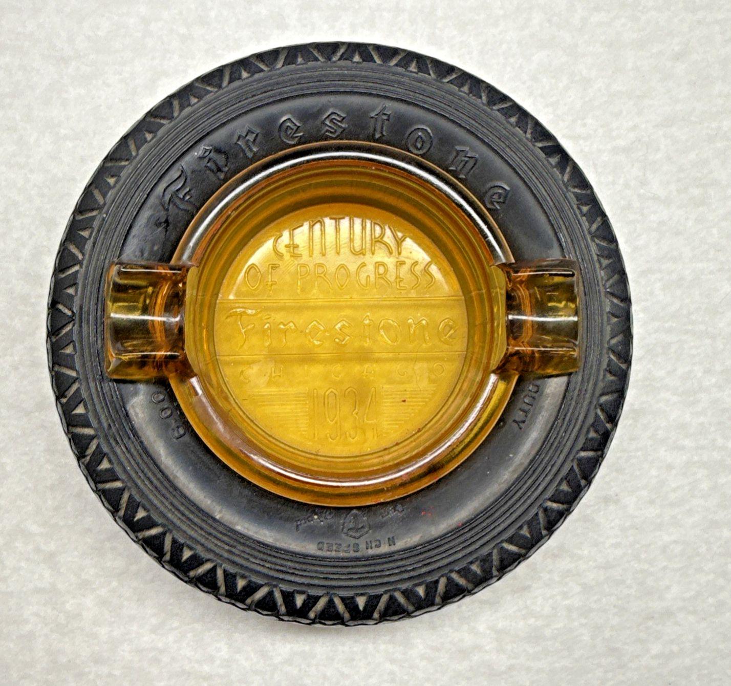 Firestone Tire Ashtrays - Etsy
