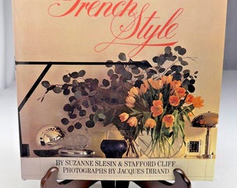 Stile francese Suzanne Slesin Stafford Cliff HC DJ Interior Design Decorating Book
