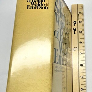The Selected Writings Ralph Waldo Emerson 1968 Modern Library Hardcover w Jacket image 8