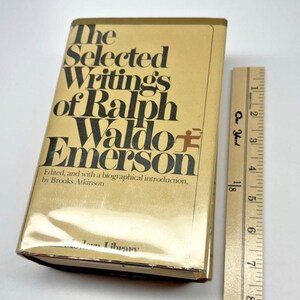 The Selected Writings Ralph Waldo Emerson 1968 Modern Library Hardcover w Jacket image 2