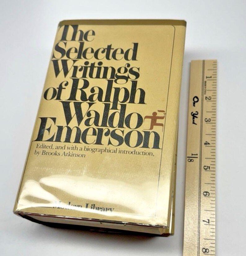 The Selected Writings Ralph Waldo Emerson 1968 Modern Library Hardcover w Jacket image 2