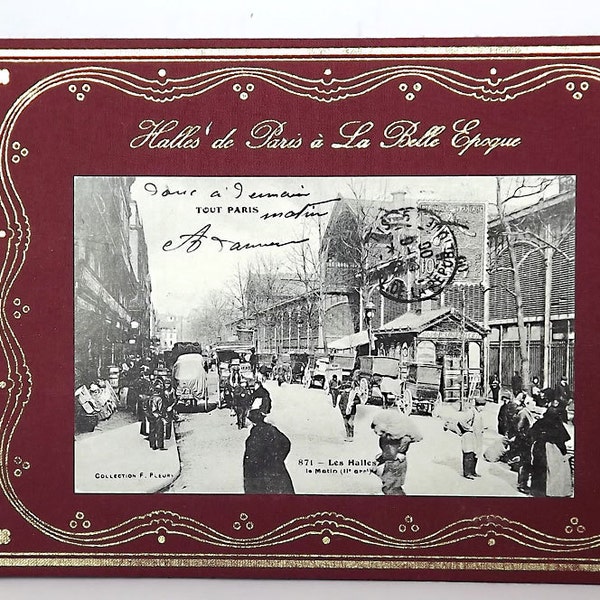 French photography book of Paris during La Belle Epoque