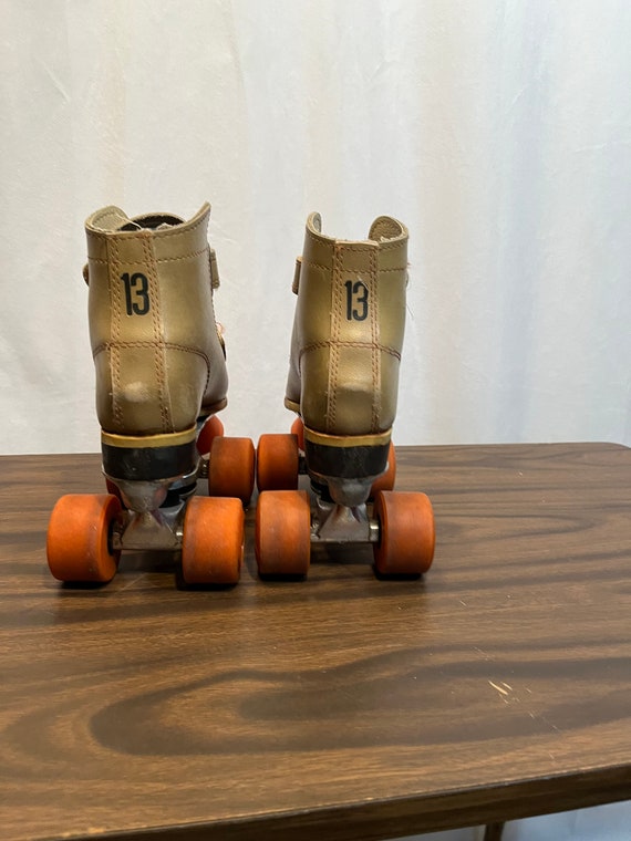 Vintage 70s Tan Roller Skates - image 6