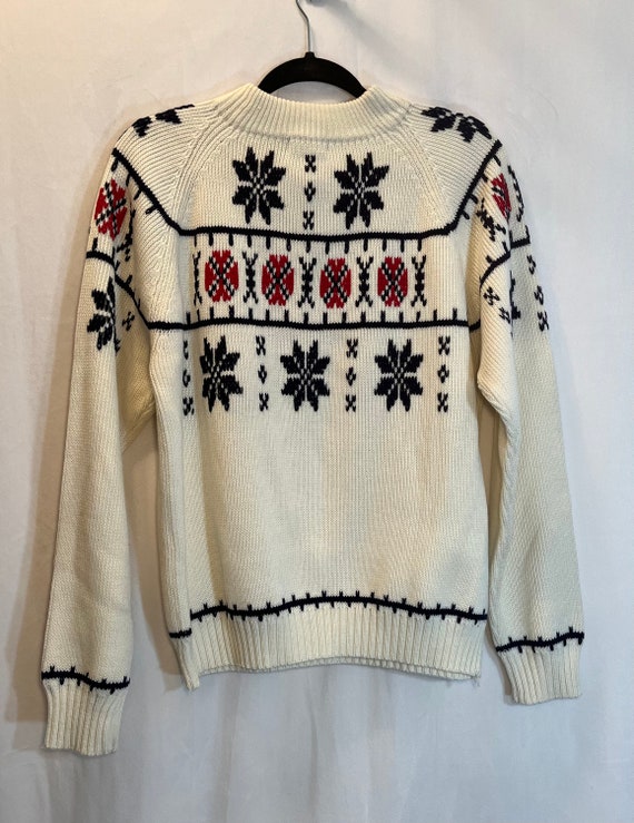 Vintage 1980s JCPenney Fair Isle Pullover Sweater… - image 2