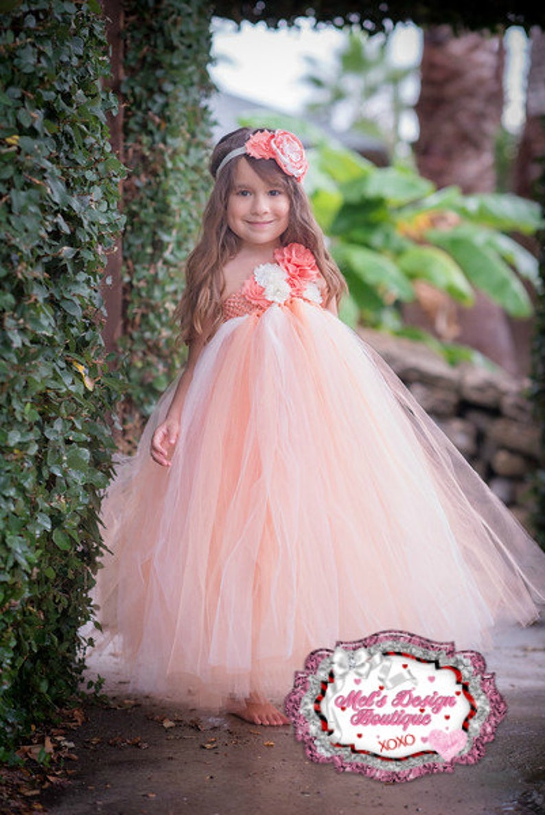 tutu gown flower girl
