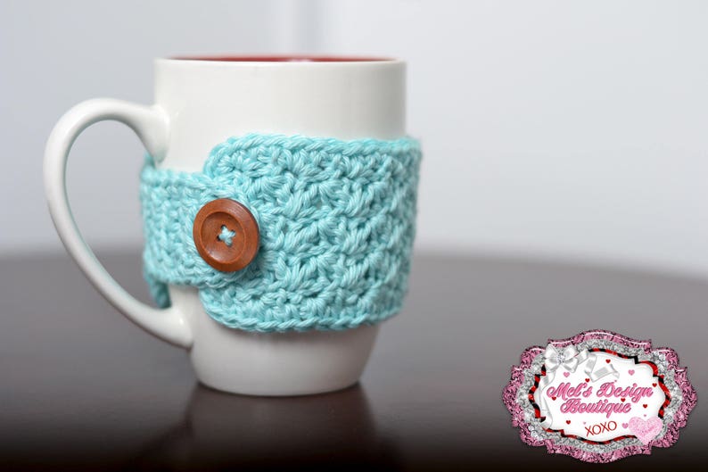 mug cozy, crochet cozy, coffee cozy, tea cozy, cup cozy, cozie, crochet, ready to ship, office gift, mug warmer, cup sleeve, teachers gift image 5