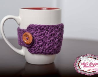 mug cozy, crochet cozy, coffee cozy, tea cozy, cup cozy, cozie, crochet, ready to ship, office gift, mug warmer, cup sleeve, teachers gift