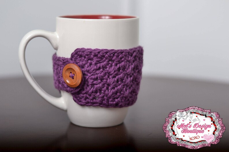 mug cozy, crochet cozy, coffee cozy, tea cozy, cup cozy, cozie, crochet, ready to ship, office gift, mug warmer, cup sleeve, teachers gift image 1