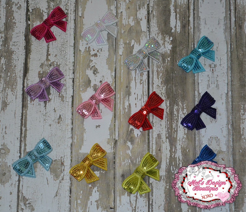 Sequin bow headband baby girl headband photo prop headband Etsy