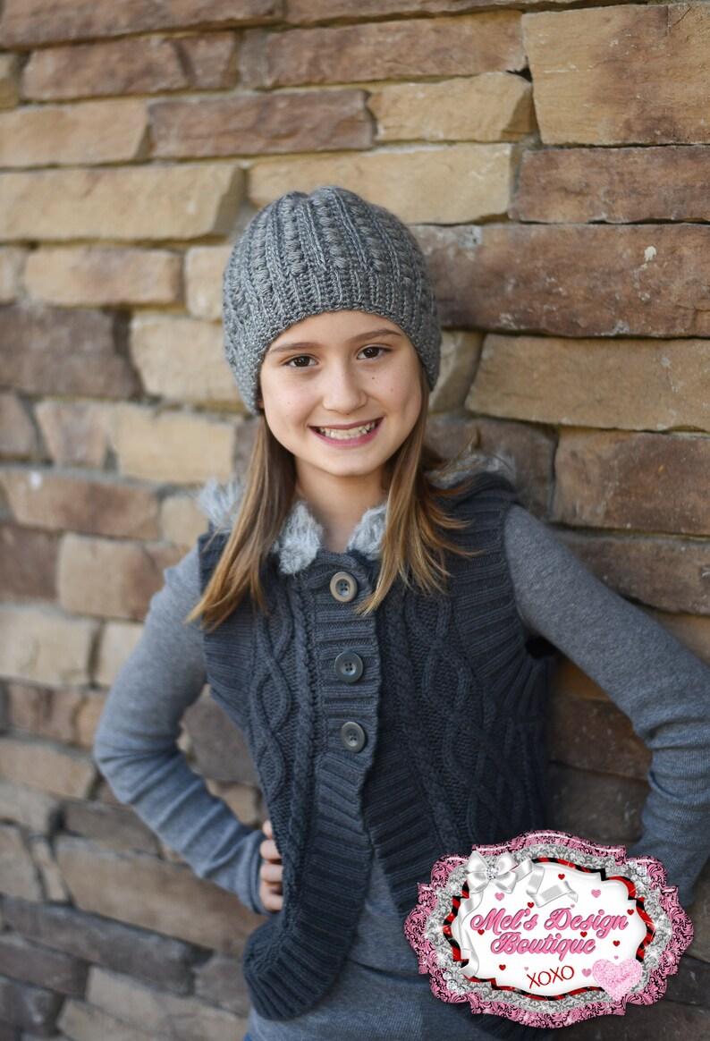 malia beanie crochet hat women's 