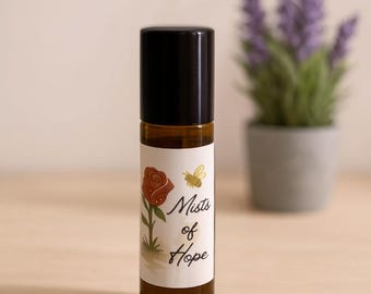 Perfume roll-on Calm Lavender — Aceite esencial puro de lavanda / Aroma natural relajante
