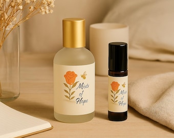 Set de bruma perfumada y roll-on / Elige tu aroma / Fragancia limpia / Regalo para el autocuidado / Para uso diario