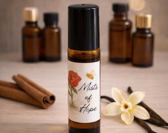 Perfume roll-on Cinnamon Swirl — Hoja de canela y vainilla / Fragancia cálida y dulce