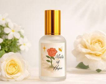 Bruma Sueño de Jardín – Spray Corporal de Jazmín y Gardenia / Fragancia Limpia y Revitalizadora / Brumas de Esperanza