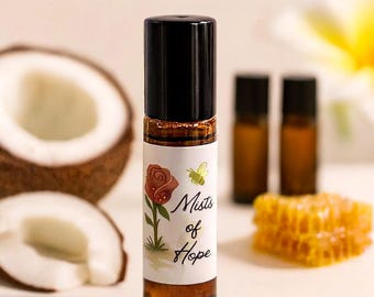 Perfume en roll-on Coco Miel — Coco, miel y vainilla / Fragancia cálida y dulce