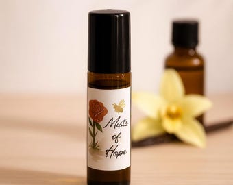 Perfume roll-on Vanilla Daydream – Aceite de fragancia natural cálida y dulce