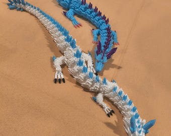 3D printed crystal dragon