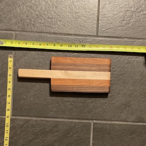 Wood Paddle Serving Board Charcuterie Cheese Board Small Cutting Board