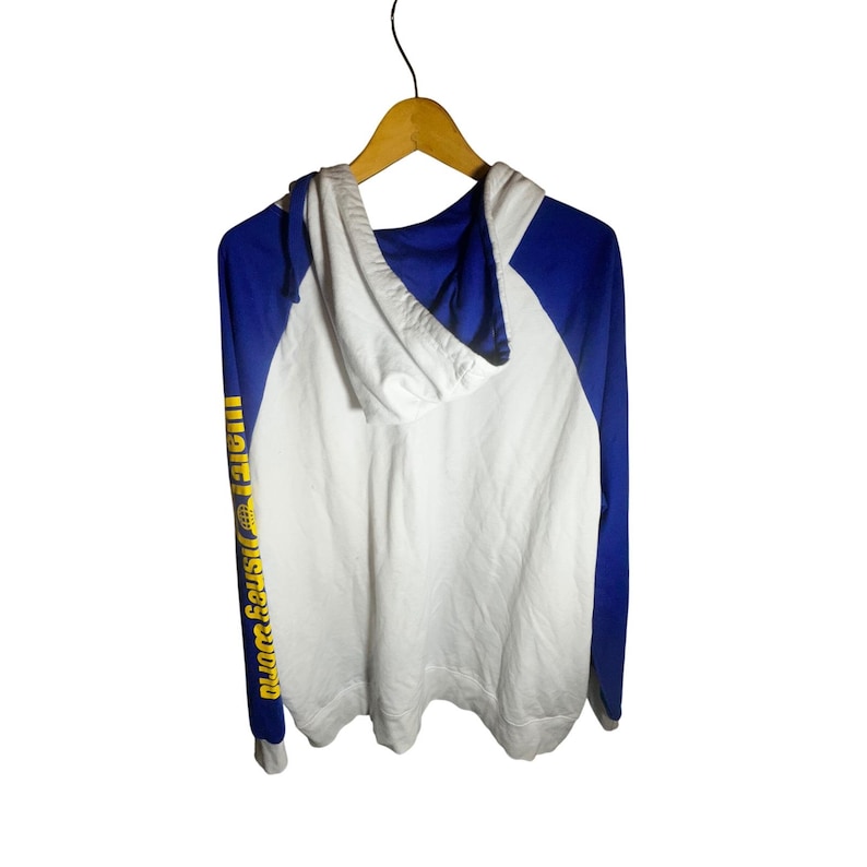 Walt Disney World 2021 Mickey Mouse Full Zip Hoodie Blue White Red XL image 2