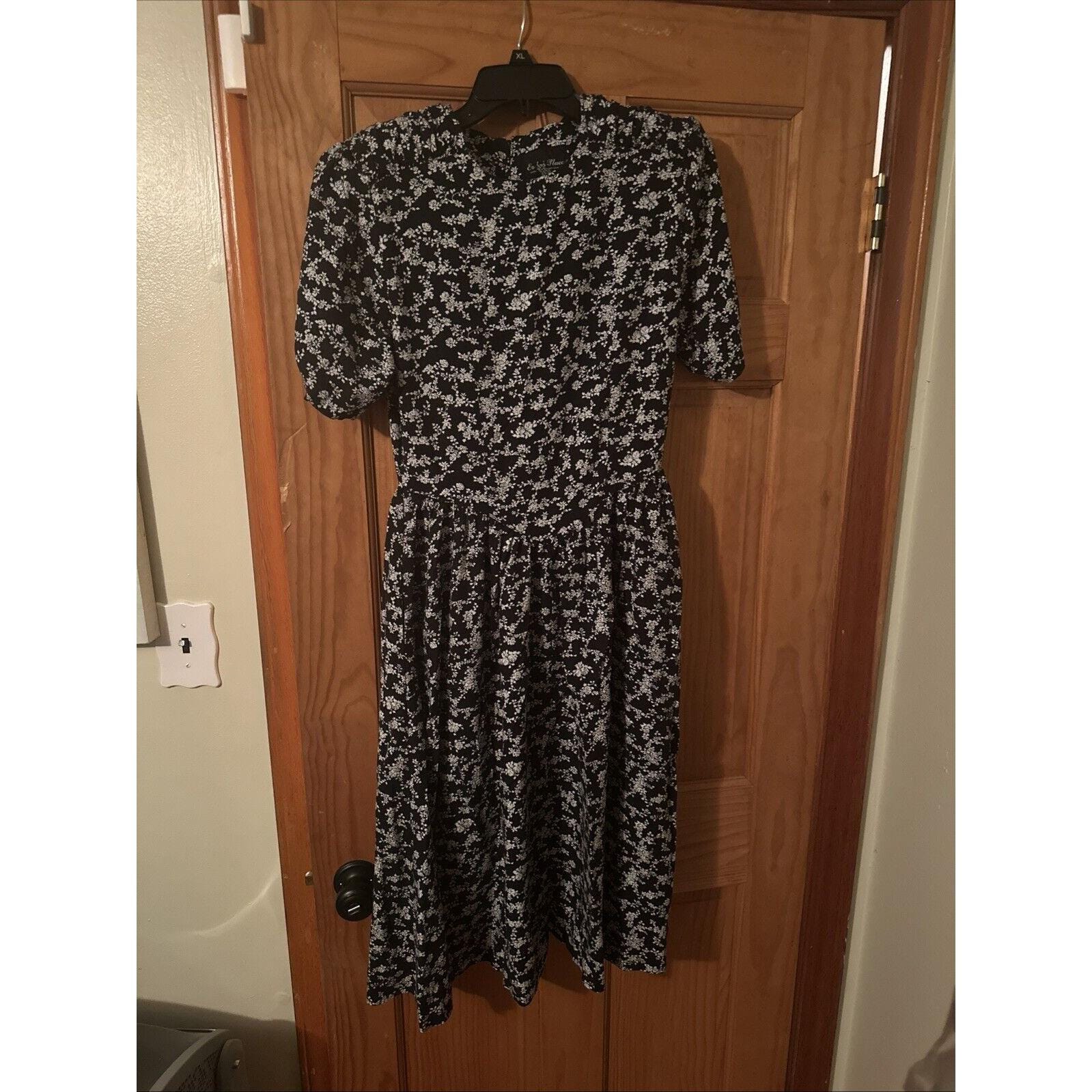 Vtg Rayon Dress