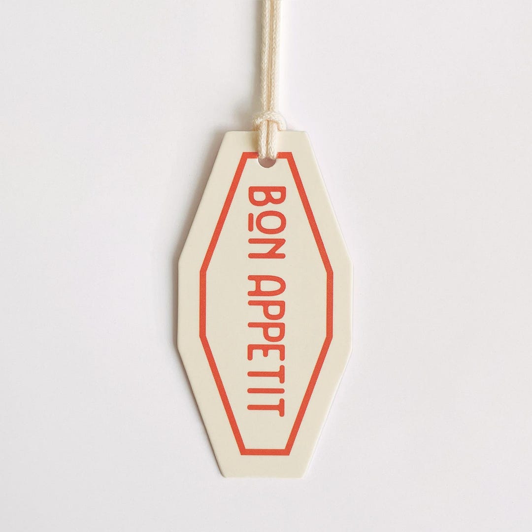 Bon Appetit Gift Tags – Vintage Inspired Octagonal Bakery Tags With ...