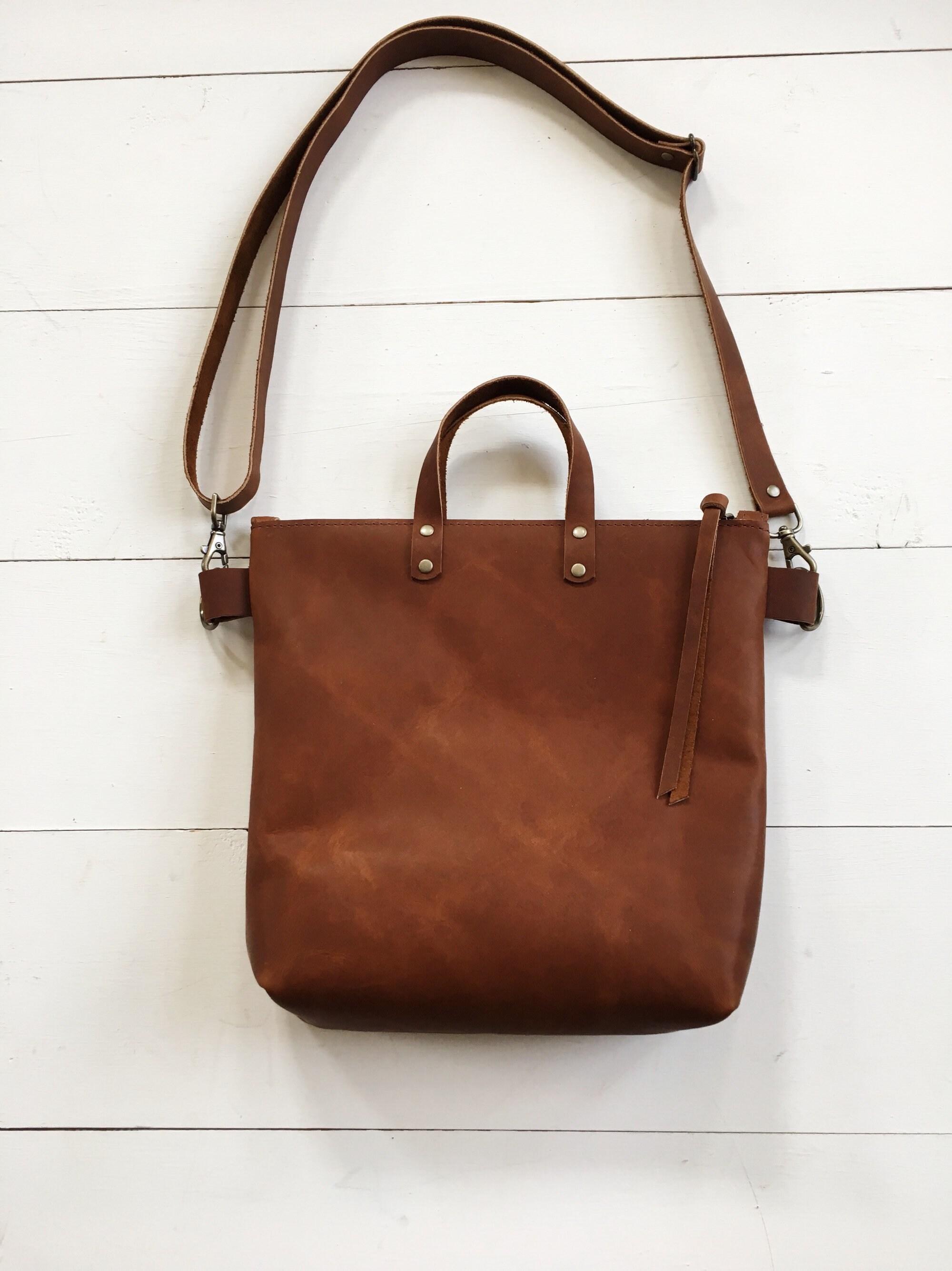 Brown leather crossbody bag brown leather purse crossbody Etsy