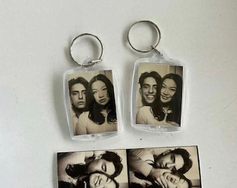 Aesthetic Personalised Photo Keyring