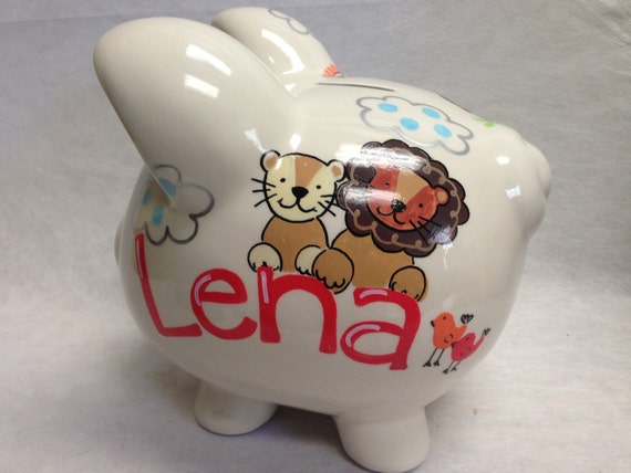 lamb piggy bank